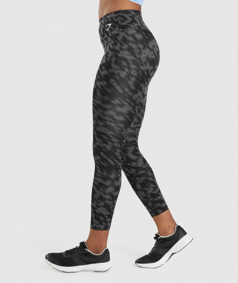 Women's Gymshark Training Leggings Black | NZ 0UIKSX